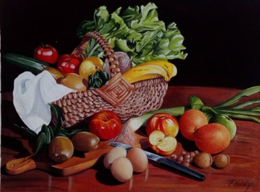 Panier du marché sur commande